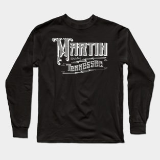 Vintage Martin, TN Long Sleeve T-Shirt